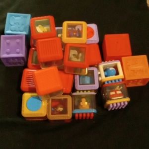 Peekaboo blocks